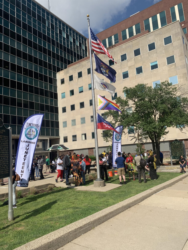 Weather can’t hold back Juneteenth celebration in Lansing Weather can’t hold back Juneteenth celebration in Lansing