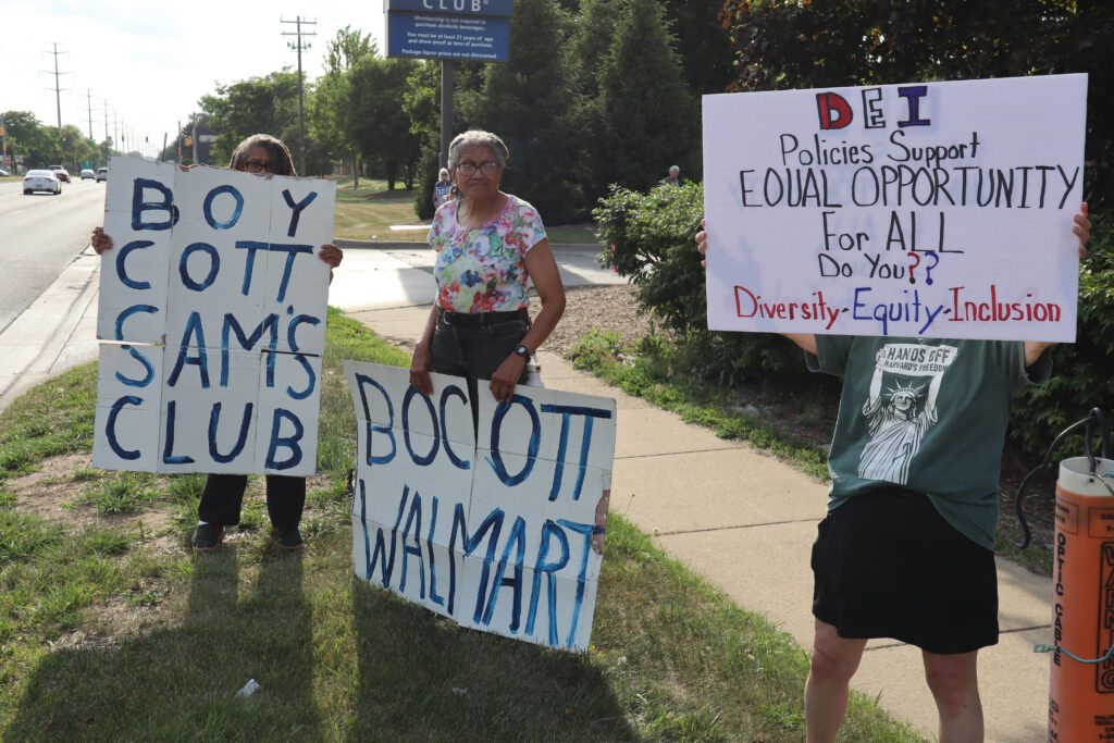 Protestors rally at Southfield Sam’s Club over Walmart’s DEI rollback Protestors rally at Southfield Sam’s Club over Walmart’s DEI rollback