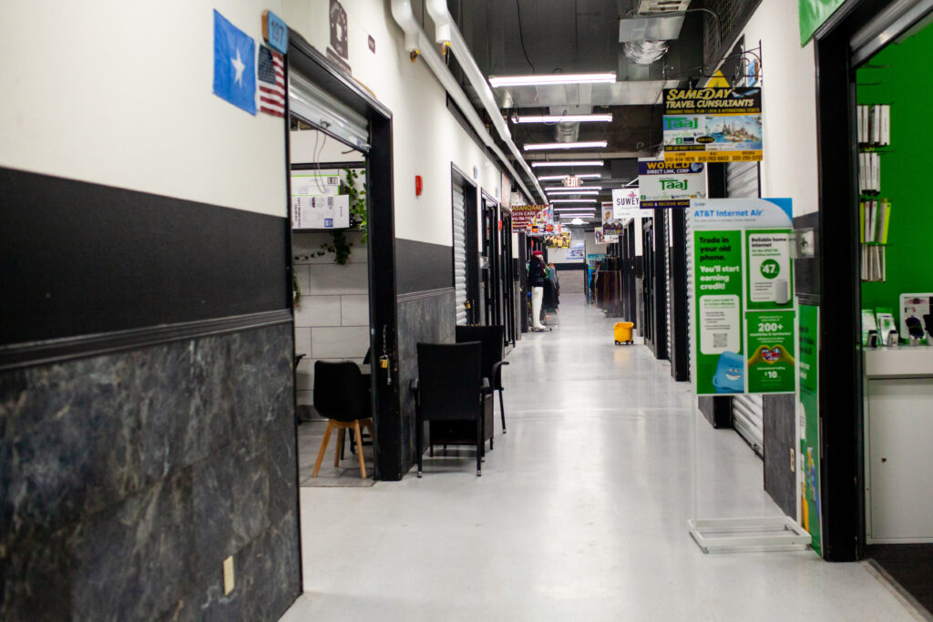 Karmel Mall, once a bustling center of community, falls silent