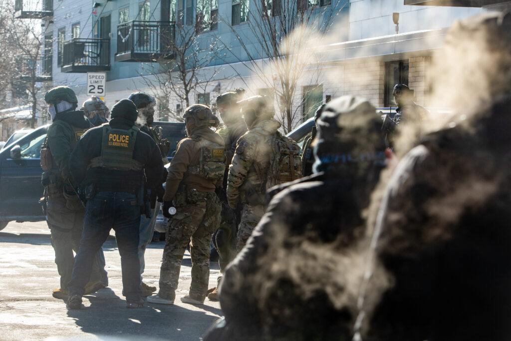 Who again is the mob at the gates?