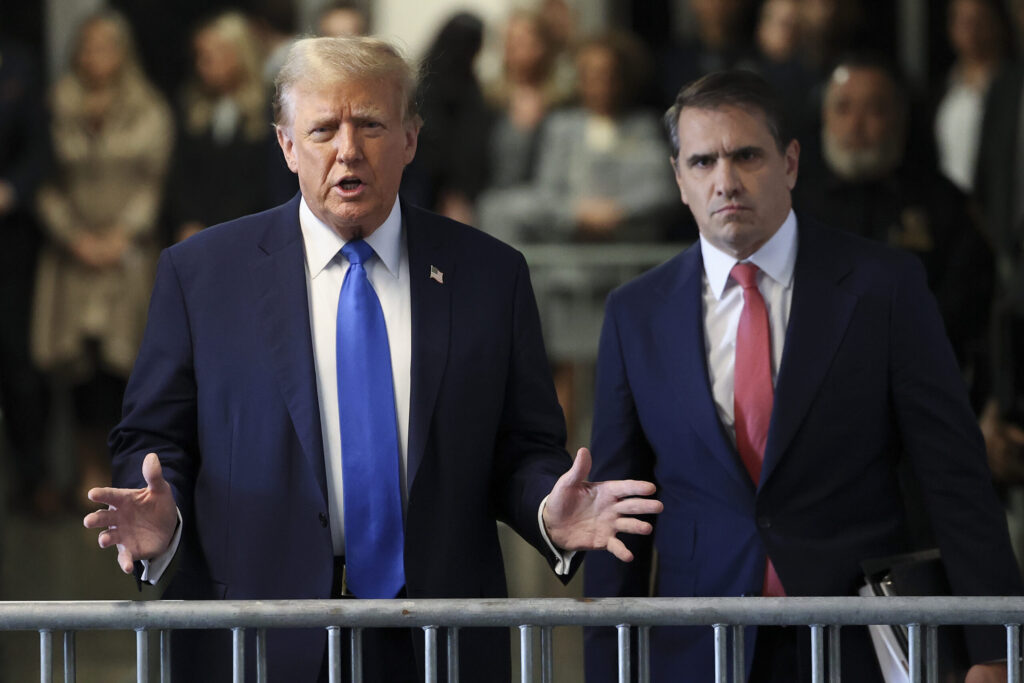 NY prosecutor ties Trump hush money payments to campaign as criminal trial kicks off NY prosecutor ties Trump hush money payments to campaign as criminal trial kicks off