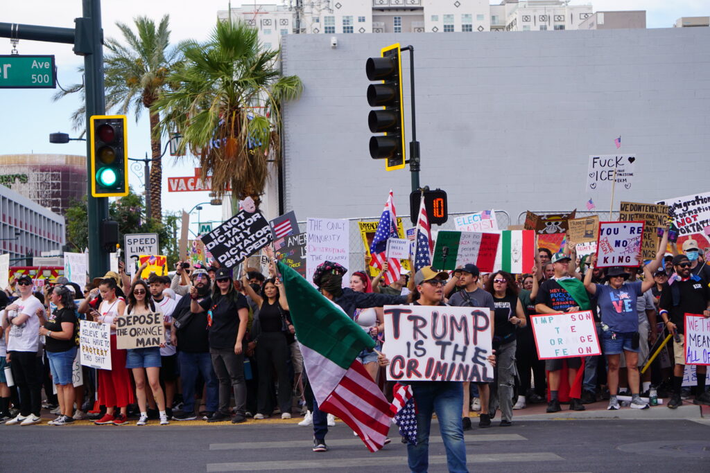 A veteran, a mom, and a construction worker walk into an anti-Trump rally A veteran, a mom, and a construction worker walk into an anti-Trump rally