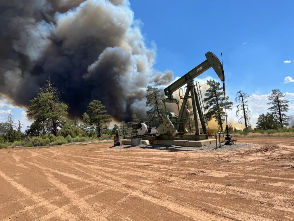 Middle Mesa Fire near CO border burns more than 2,000 acres, with ‘hot, very dry’ conditions ahead