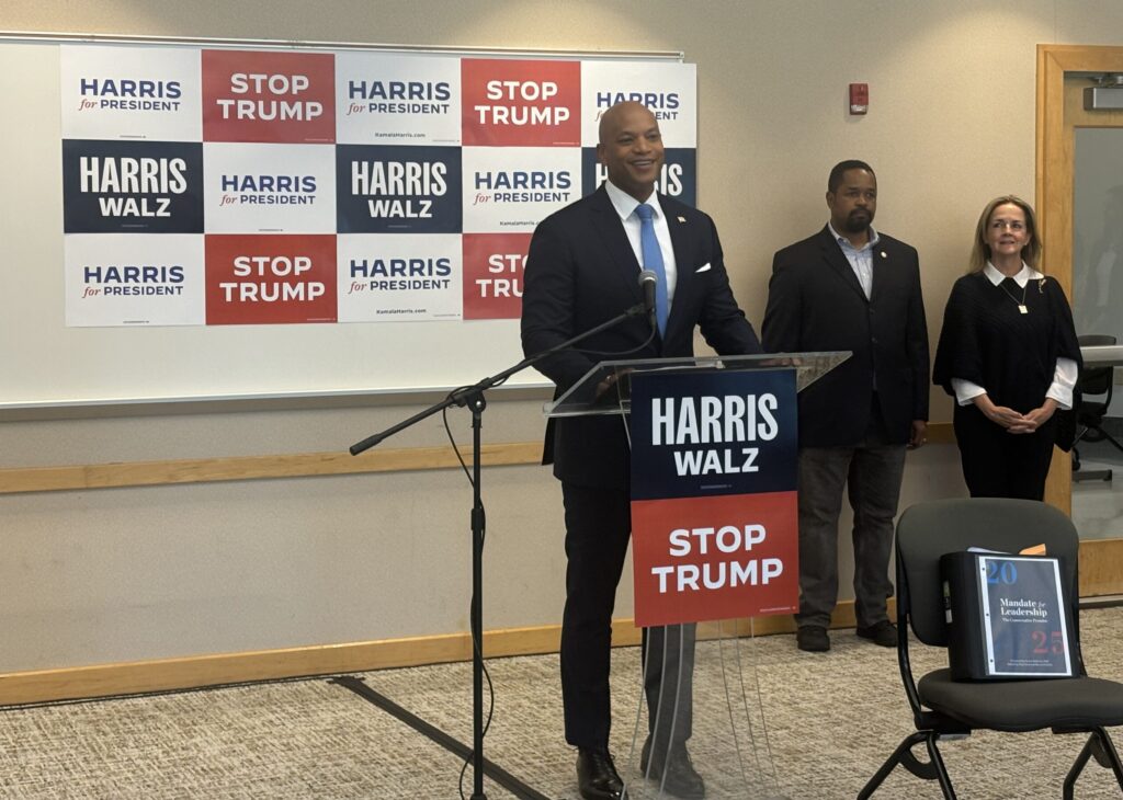 Maryland Gov. Wes Moore campaigns for Harris in Philadelphia day before presidential debate Maryland Gov. Wes Moore campaigns for Harris in Philadelphia day before presidential debate