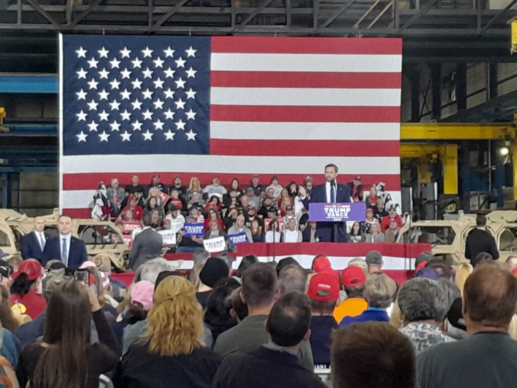 Vance in Pennsylvania says there was a ‘peaceful transfer of power’ in January 2021  Vance in Pennsylvania says there was a ‘peaceful transfer of power’ in January 2021 