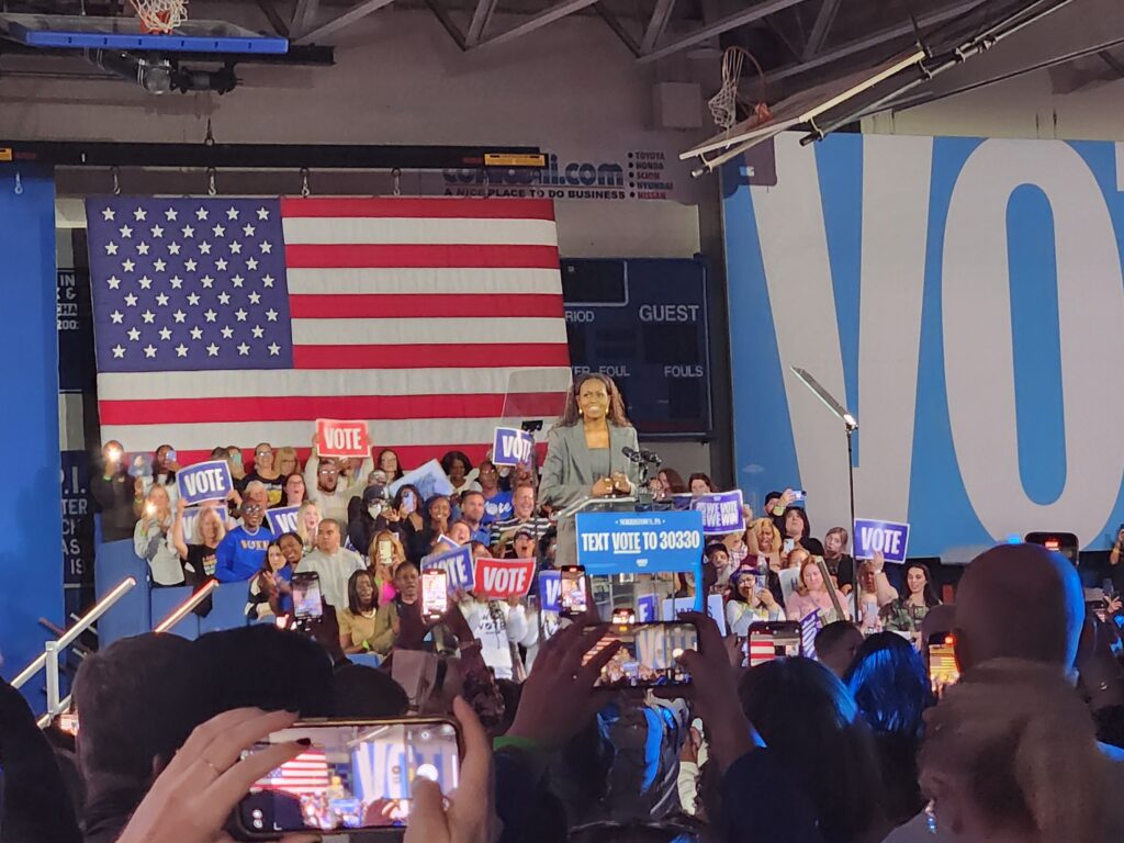 Michelle Obama, Alicia Keys warn of dangers to women in a second Trump term at Montco rally Michelle Obama, Alicia Keys warn of dangers to women in a second Trump term at Montco rally