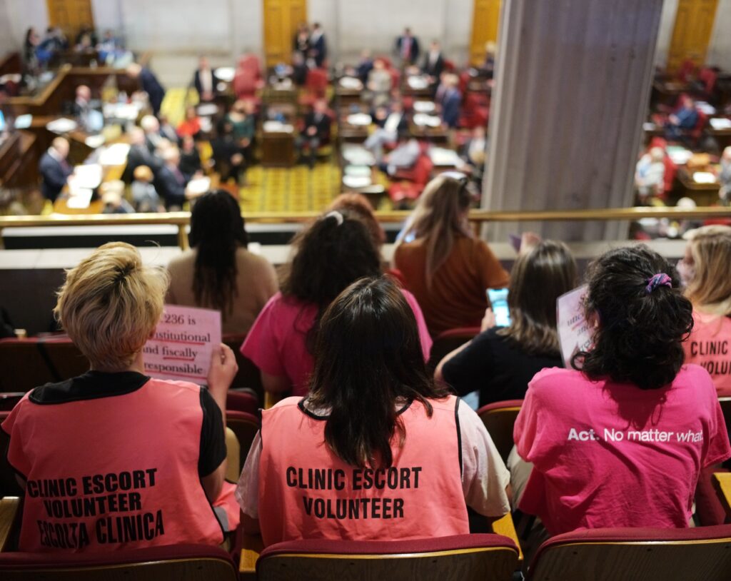 State lawyers argue before three-judge panel to dismiss challenge to Tennessee abortion ban State lawyers argue before three-judge panel to dismiss challenge to Tennessee abortion ban