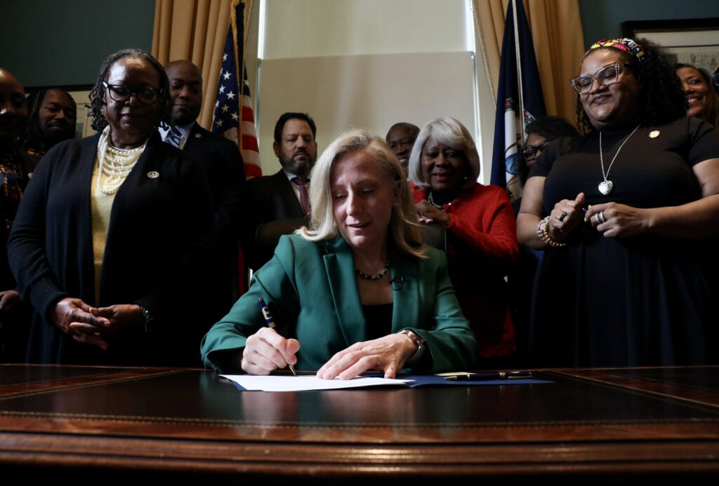 Spanberger signs bills to send constitutional amendments to voters this year