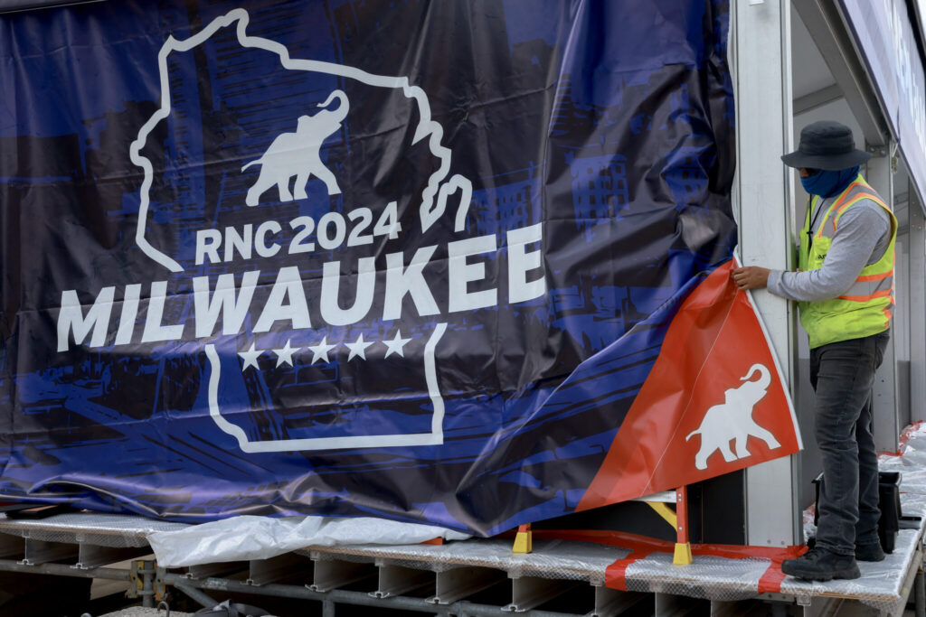 Protesters, law enforcement discuss security at the RNC after Trump shooting Protesters, law enforcement discuss security at the RNC after Trump shooting