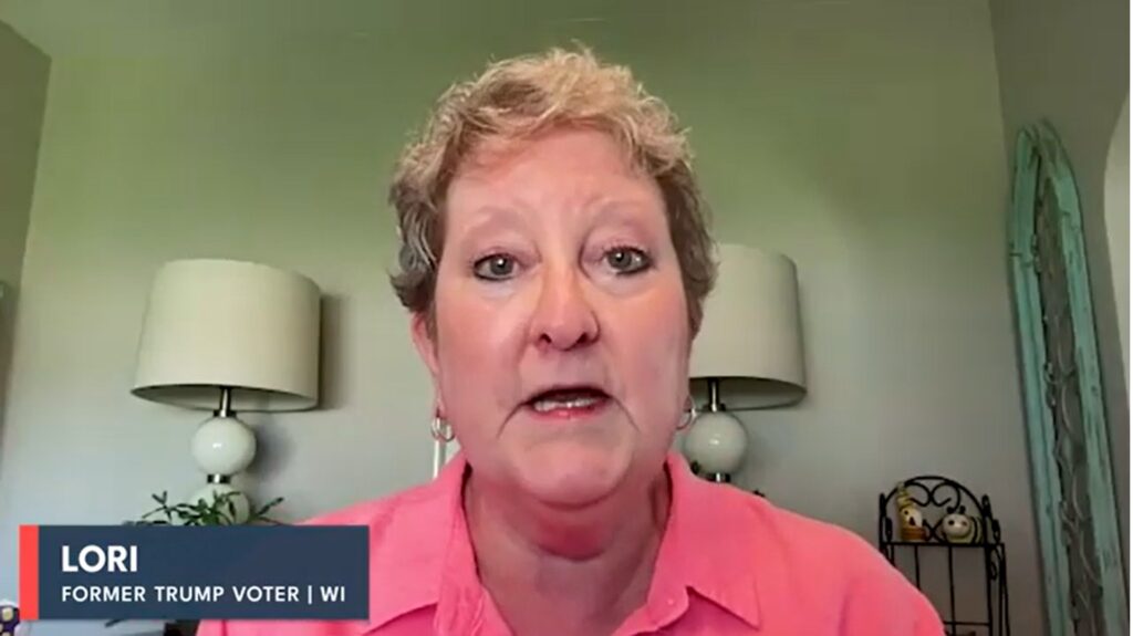 A one-time Trump voter turns her back on the former president A one-time Trump voter turns her back on the former president