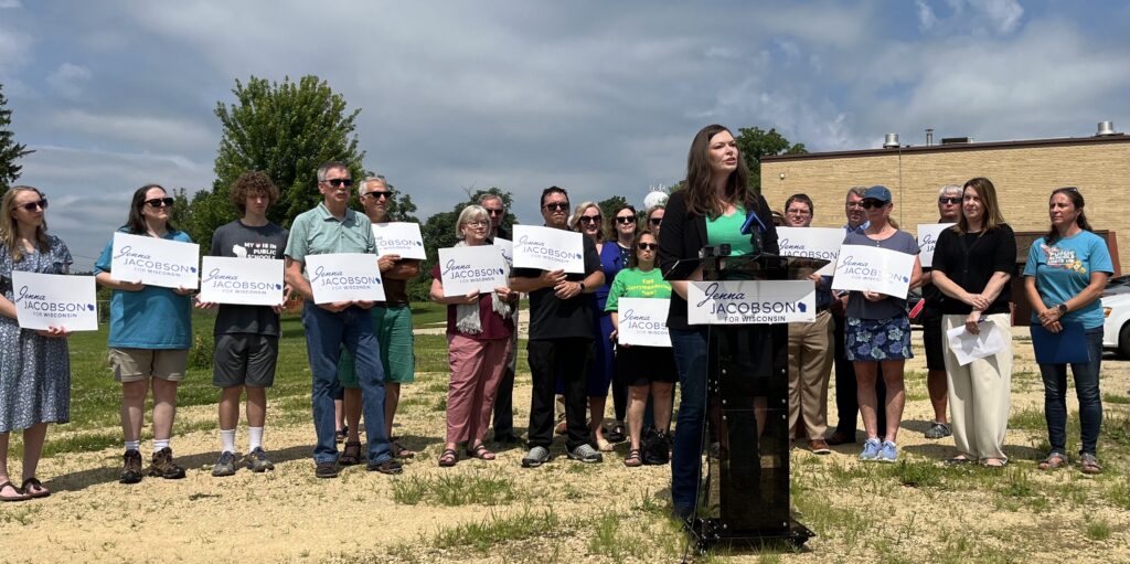 Democratic Rep. Jenna Jacobson launches challenge to one of GOP’s top senators Democratic Rep. Jenna Jacobson launches challenge to one of GOP’s top senators