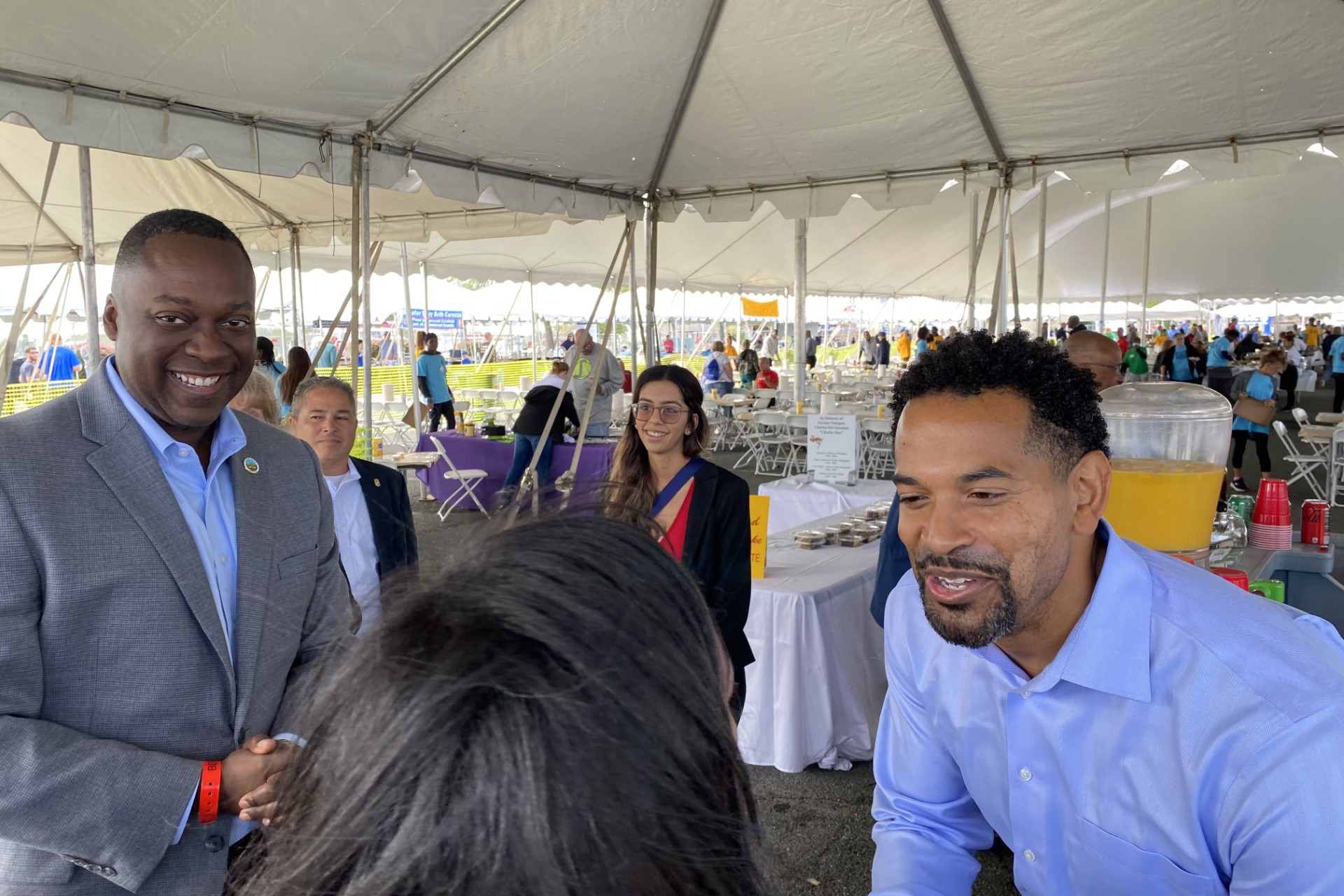 Senate candidates among those making the scene at the Crisfield crab feast Senate candidates among those making the scene at the Crisfield crab feast