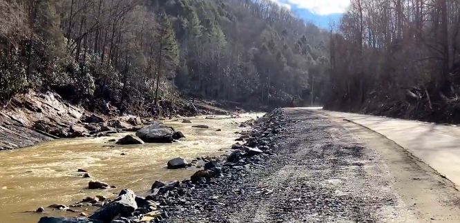 North Carolina ranked ‘Top State for Business’ but federal cuts, uncertainty threaten progress a washed out road
