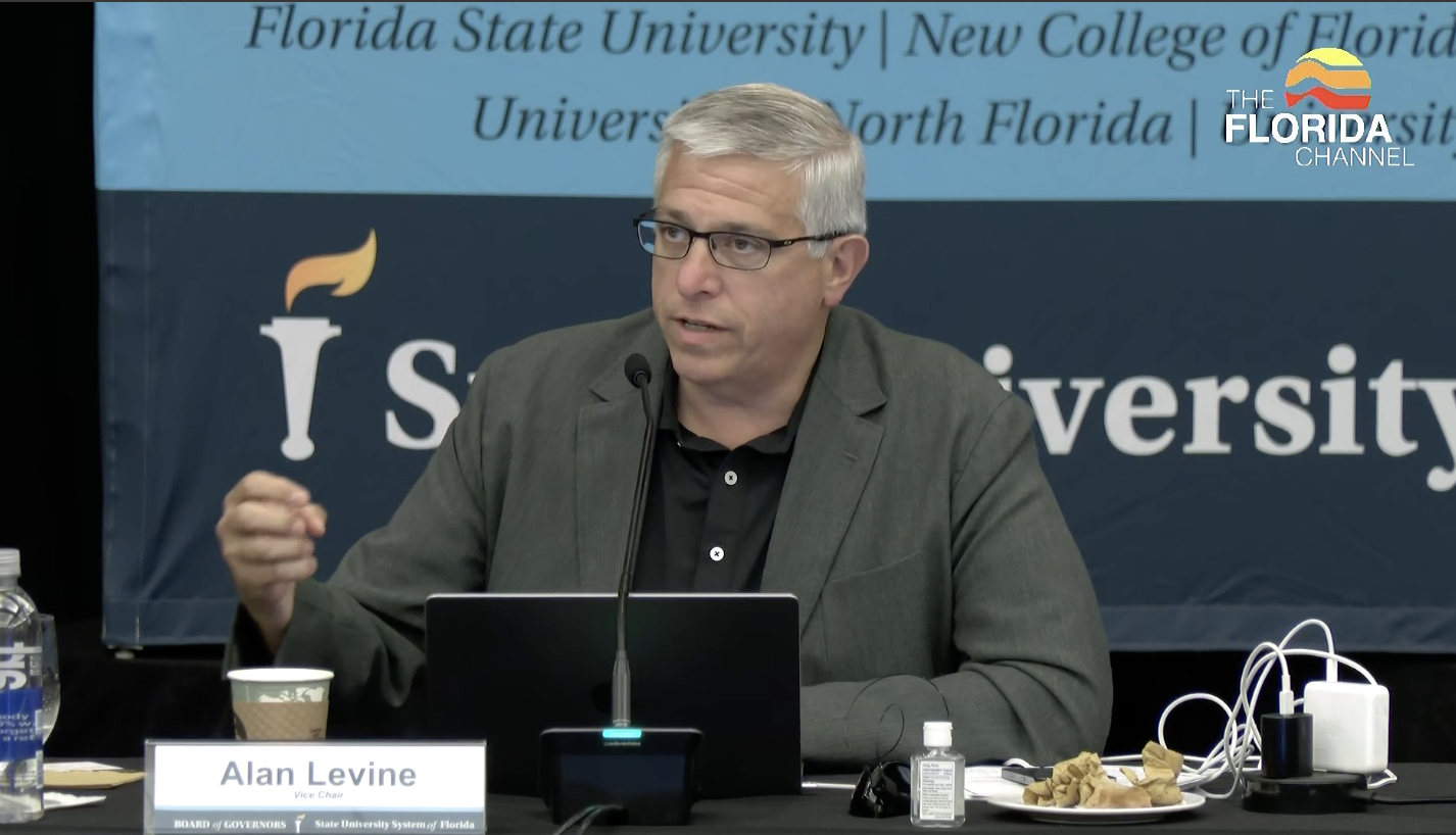 Board of Governors suggests more financial transparency; New College spending questioned again Back to the drawing board: UF presidential finalist nixed for conflicting DEI stances
