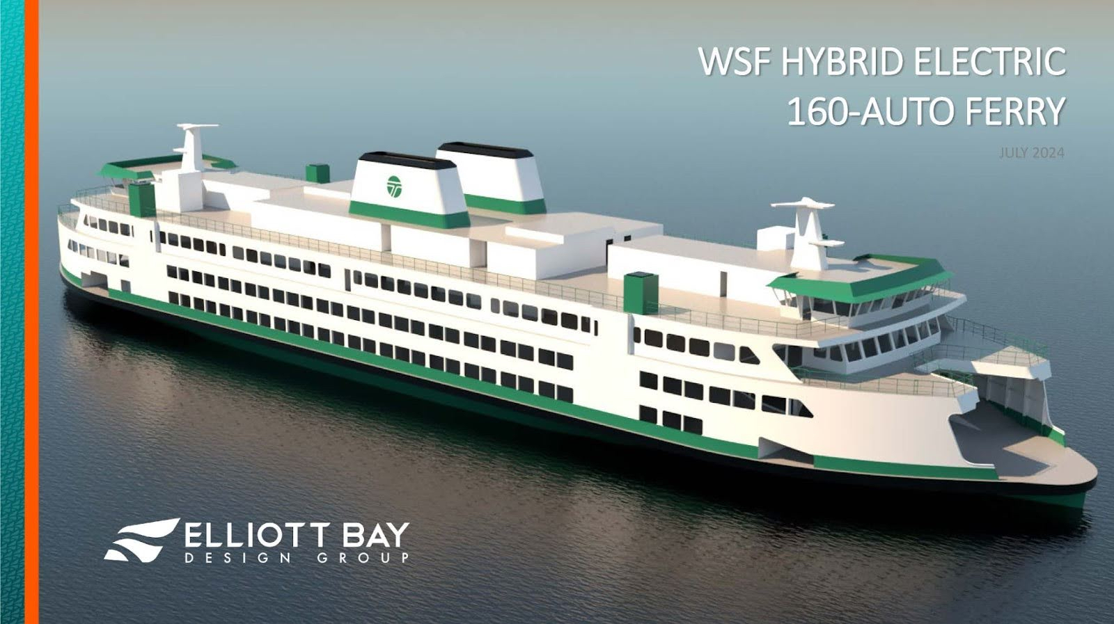 Bids to build new plug-in Washington state ferries come in high Washington state to buy new hybrid electric ferries from Florida shipyard