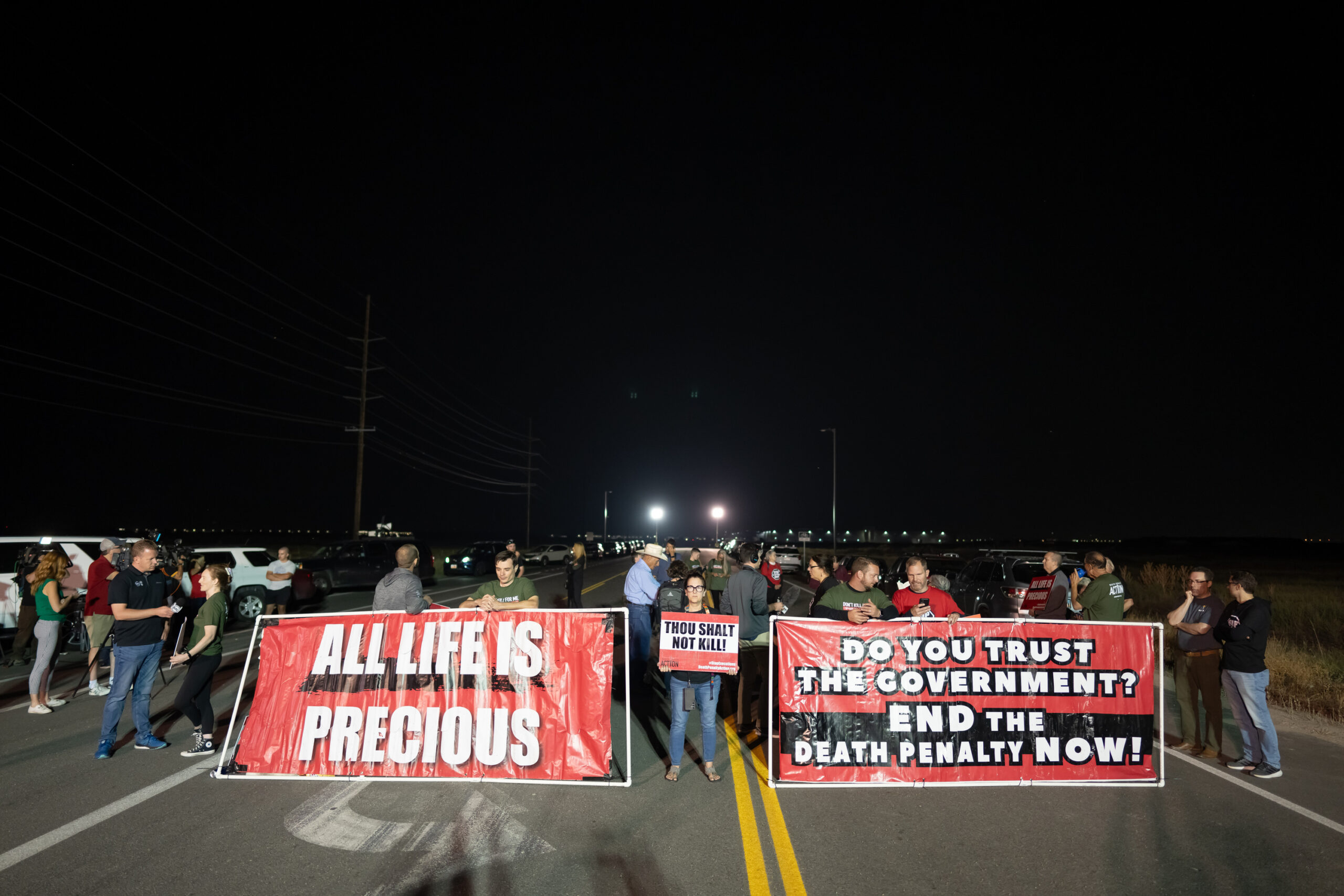 The view from an execution ‘free speech zone’: Somber protesters urge Utah to abolish death penalty The view from an execution ‘free speech zone’: Somber protesters urge Utah to abolish death penalty