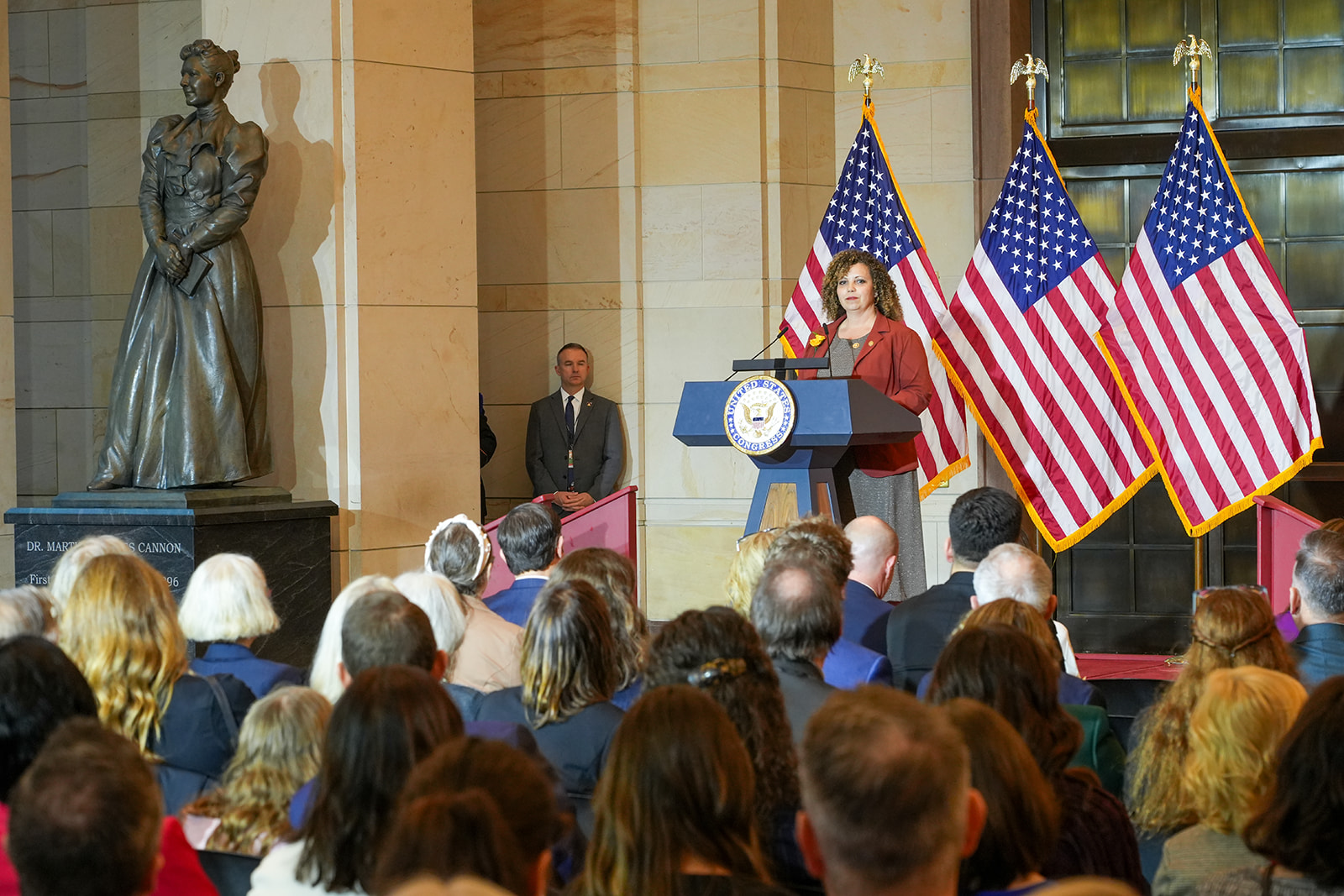 Utah’s statue of Martha Hughes Cannon, first woman state senator, finally unveiled in D.C. Utah’s statue of Martha Hughes Cannon, first woman state senator, finally unveiled in D.C.
