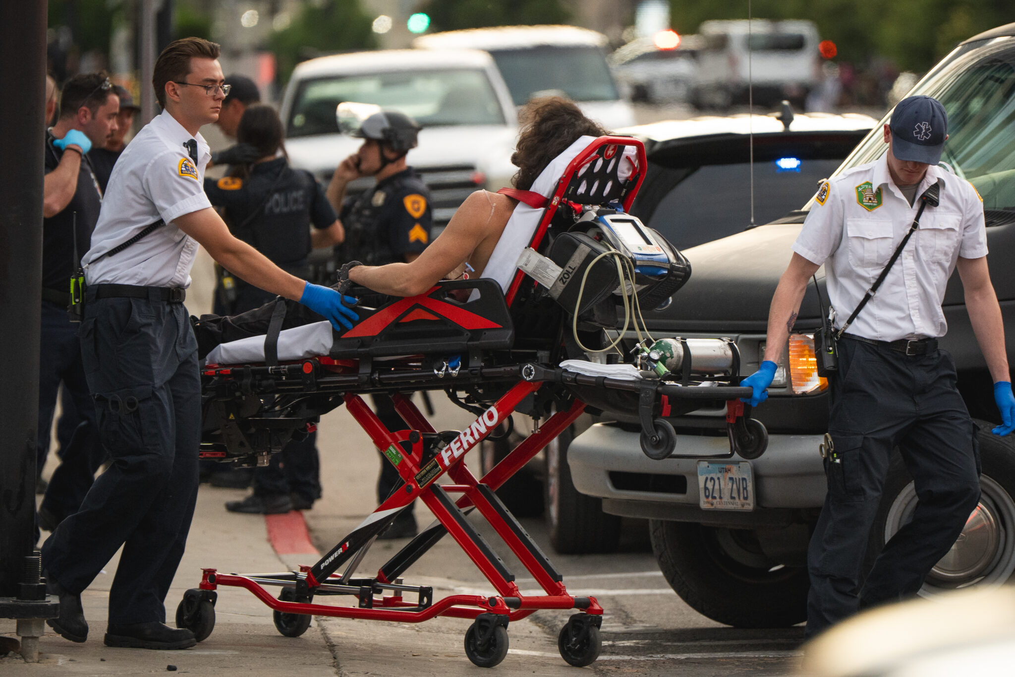 2 people shot, including suspect in custody, during ‘No Kings’ protest in Salt Lake City, Utah 2 people shot, including suspect in custody, during ‘No Kings’ protest in Salt Lake City, Utah