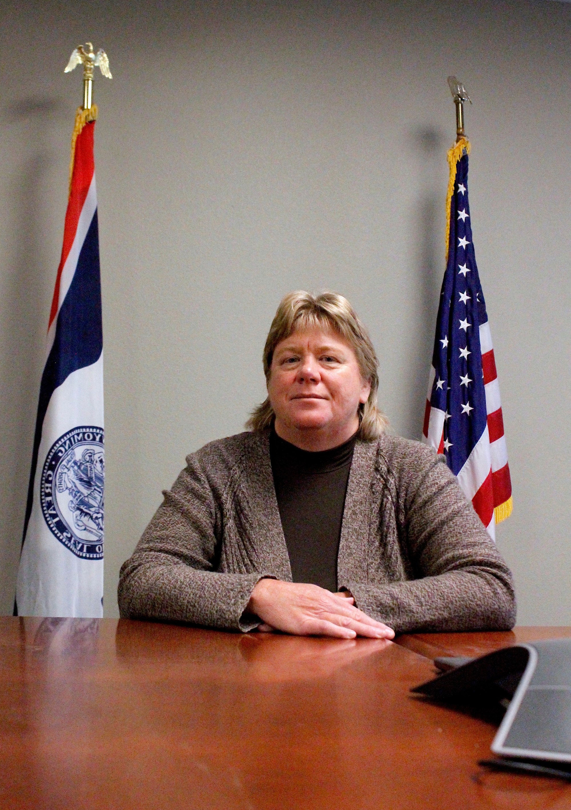 No lawyer? A new program in Casper could help you navigate the court system. Judge Johnson sits at a wooden table, flanked by American and Wyoming flags