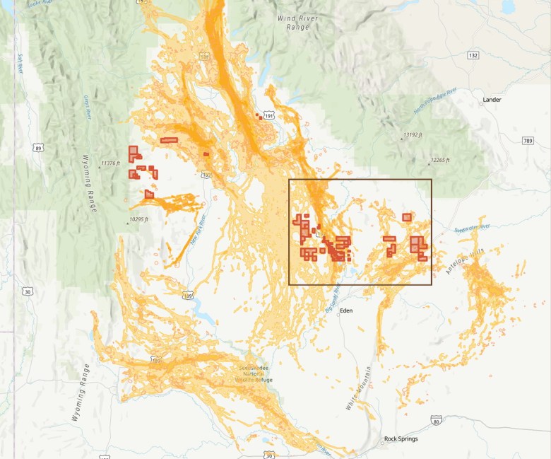 Energy Dominance Meets Migration All Wyoming Corridors Overlap With Sublette Pronghorn Herd Migration Map And Leases State 47643 1761432104 