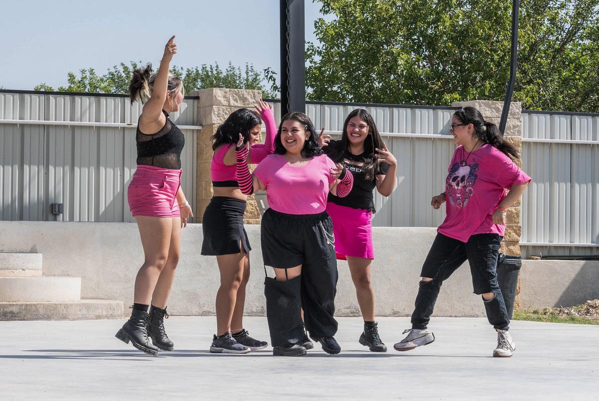 For the first time, West Texas has a permanent LGBTQ community center Maverick Dance Team performs during the Pride Festival hosted by Basin Pride at The Vine in Odessa, Texas.