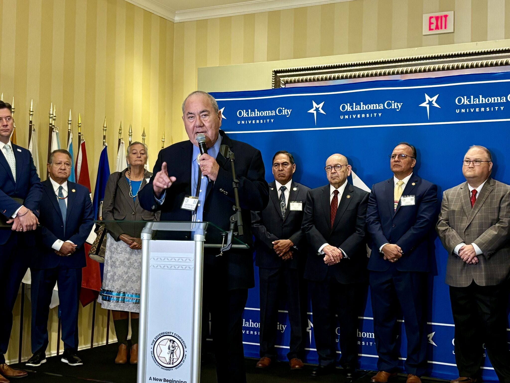 Native leaders, Oklahoma City University announce Tribal Sovereignty Institute Native leaders, Oklahoma City University announce Tribal Sovereignty Institute
