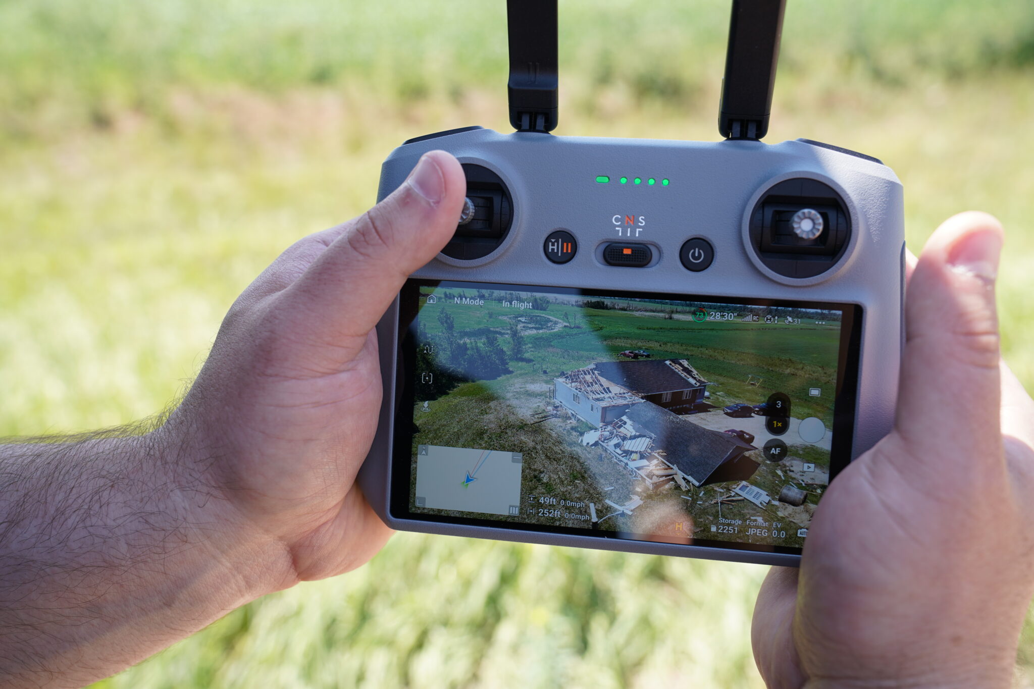 Drones descend on storm-damaged eastern North Dakota to search for personal items Drones descend on storm-damaged eastern North Dakota to search for personal items