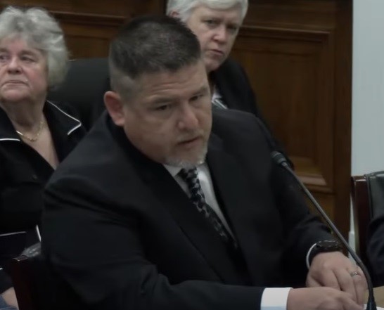 Noem’s ‘banish the cartels’ obscures statewide drug problem, tribal leaders say John Pettigrew, acting police chief for the Oglala Sioux Tribe Department of Public Safety. (courtesy U.S. House of Representatives Interior Appropriations)