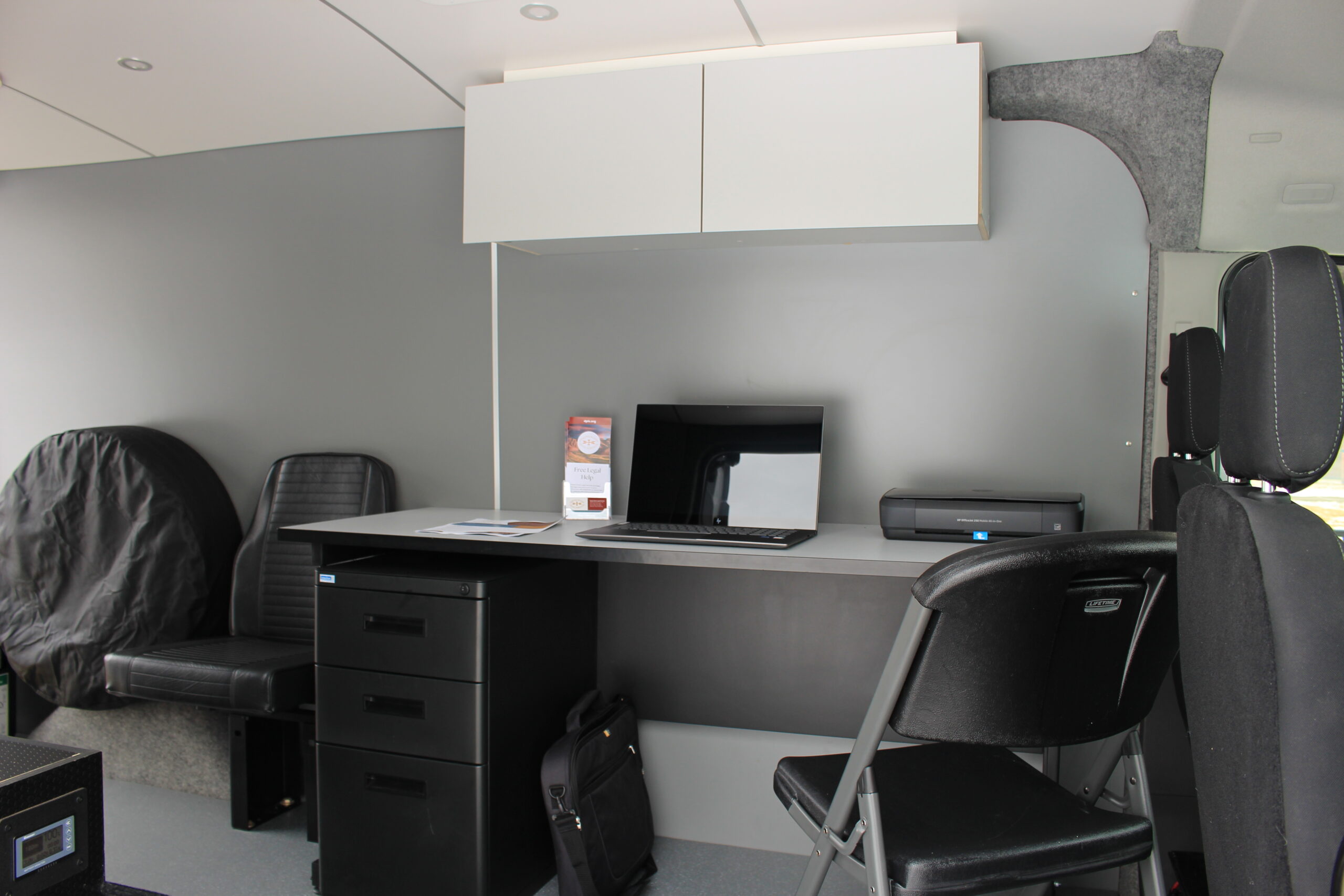 Mobile legal aid clinic, the ‘Justice Bus,’ launches in SD The Justice Bus is a mobile legal aid office launched in 2025 to help provide legal aid to South Dakotans living in legal deserts. (Courtesy of Dakota Plains Legal Services)