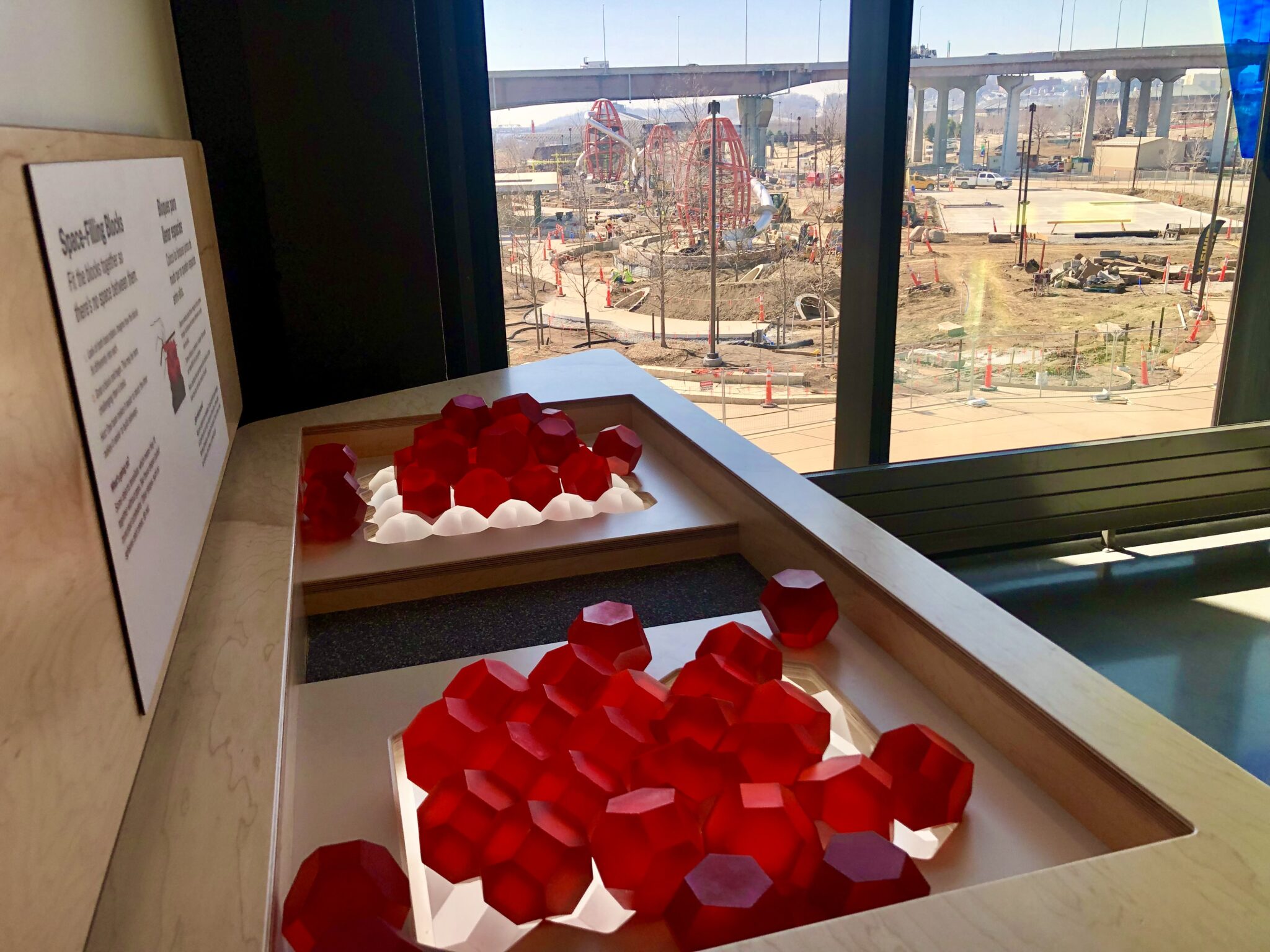 Nebraska’s new tourist attraction Kiewit Luminarium on Omaha’s