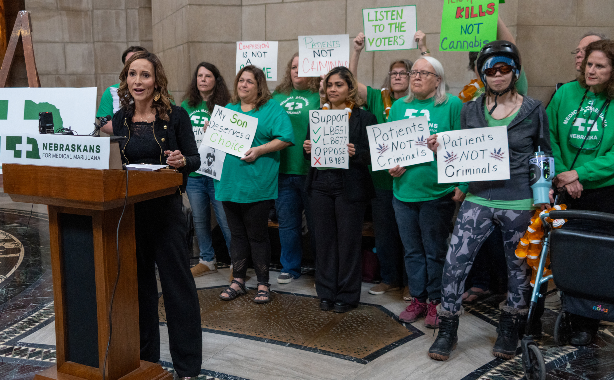 Lawmakers tasked with defining qualifying conditions for Nebraska medical cannabis Two new Nebraska medical cannabis regulators approved over opposition from patients, families