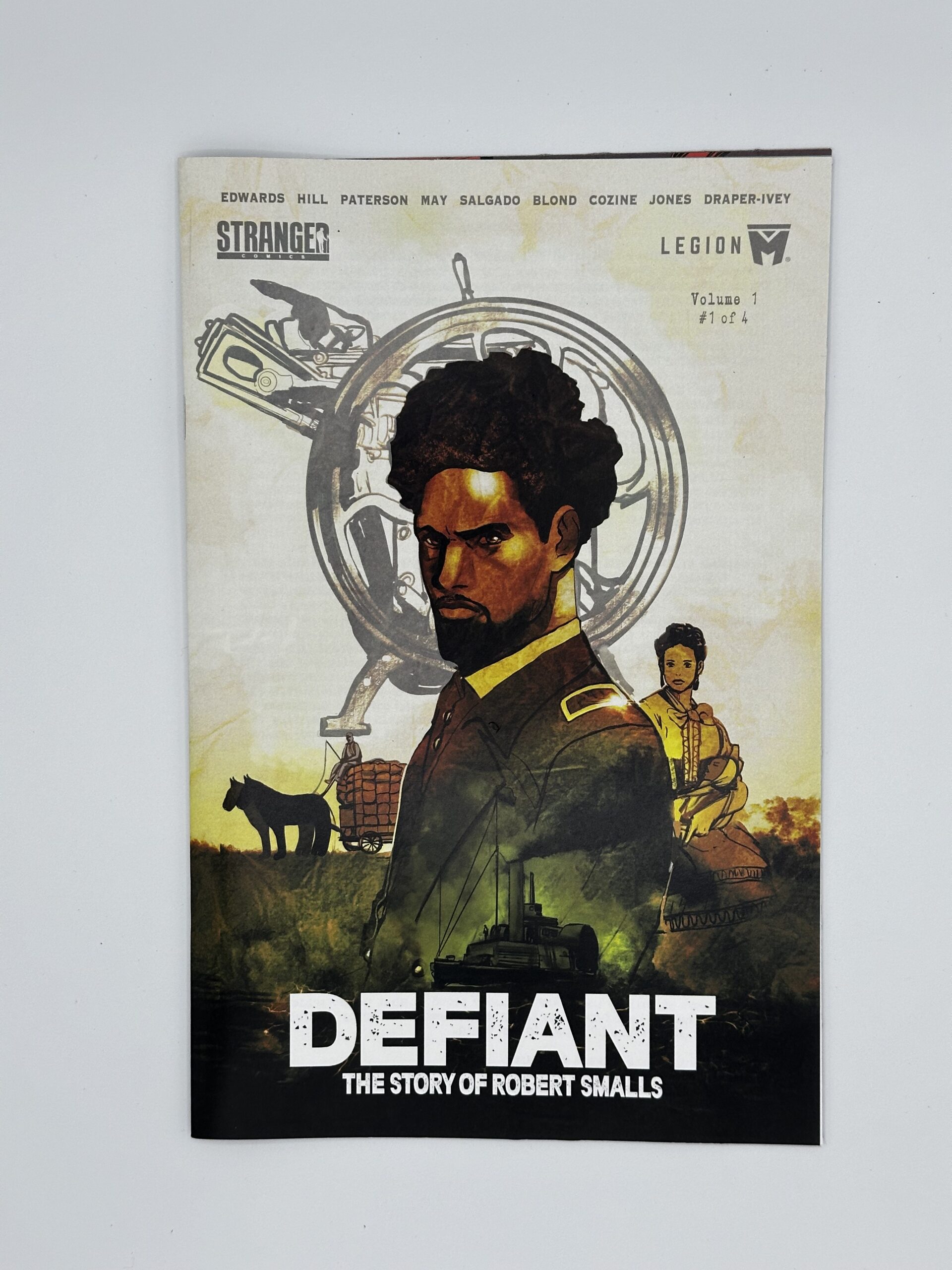 Upcoming comic books tell story of SC Civil War hero Robert Smalls, with hopes for movie adaptation Upcoming comic books tell story of SC Civil War hero Robert Smalls, with hopes for movie adaptation