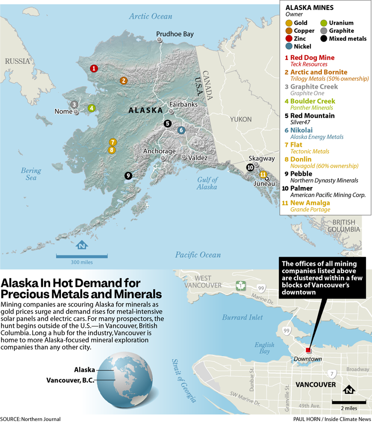 In Canada’s ‘Silicon Valley’ of mining, speculators power a hunt for Alaska’s minerals In Canada’s ‘Silicon Valley’ of mining, speculators power a hunt for Alaska’s minerals