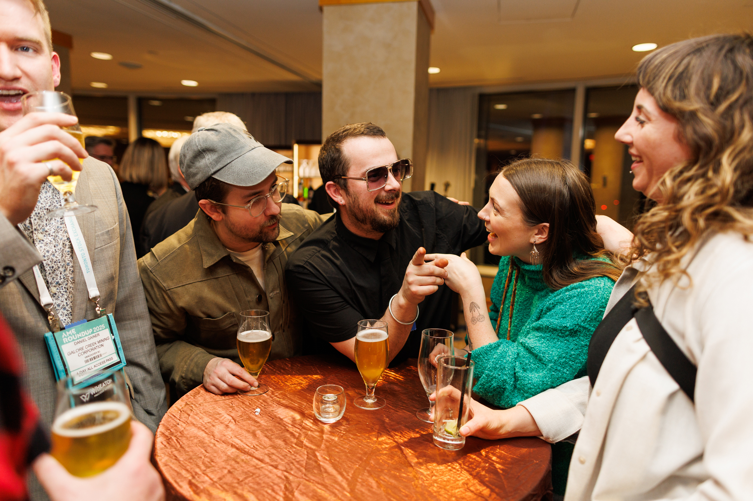In Canada’s ‘Silicon Valley’ of mining, speculators power a hunt for Alaska’s minerals At Roundup, participants can find buttoned-up corporate executives, investors, equipment vendors, bewhiskered geologists and prospectors all mixing over beer and hors d’oeuvres. Dan Gainer, at left, works as a geologist for a company targeting a deposit above the Stikine River, which runs through British Columbia and Southeast Alaska. (Photo by Jesse Winter for Northern Journal and Inside Climate News)