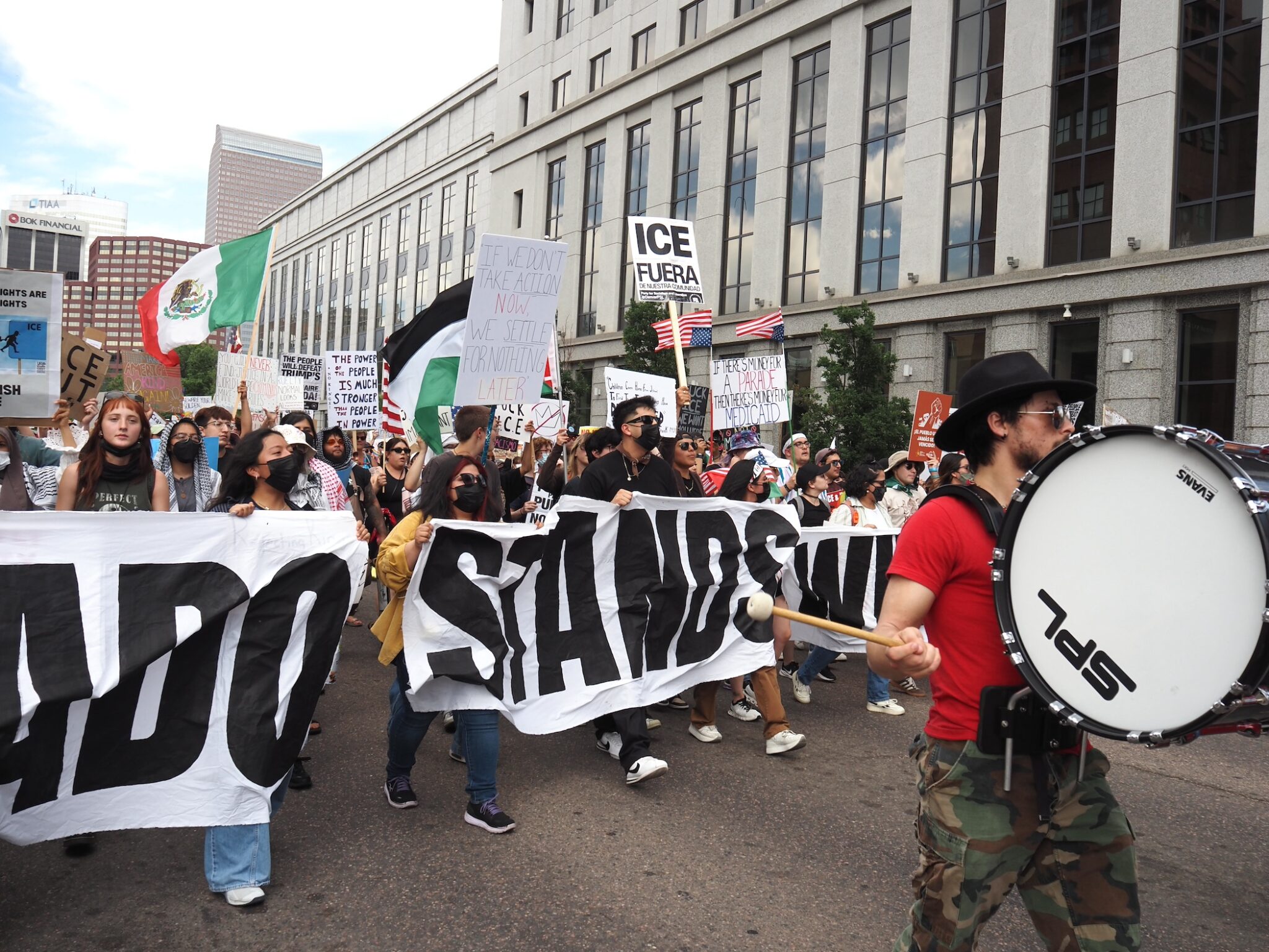People across Colorado demonstrate against Trump administration in ‘No Kings’ protests People across Colorado demonstrate against Trump administration in ‘No Kings’ protests