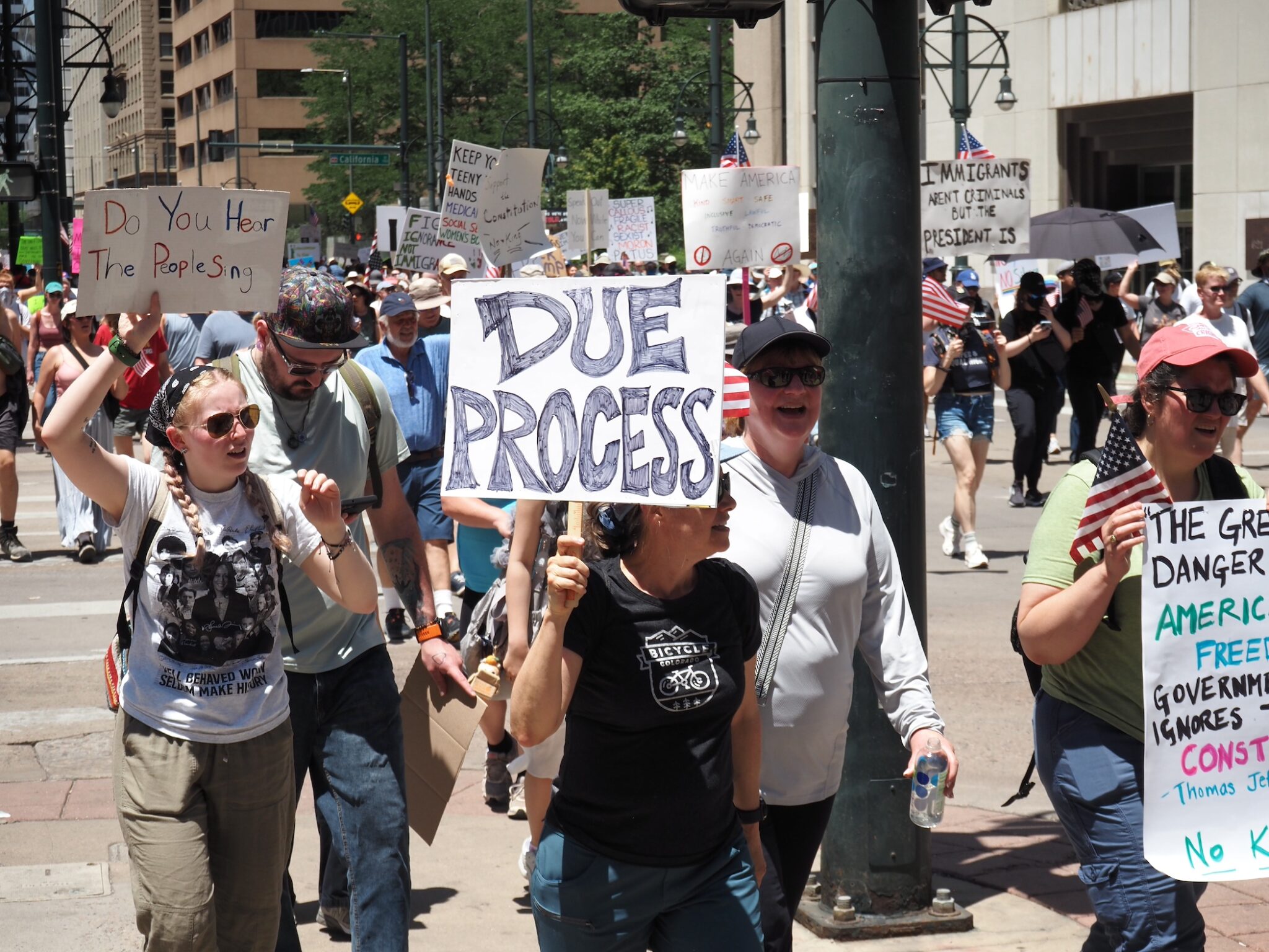People across Colorado demonstrate against Trump administration in ‘No Kings’ protests People across Colorado demonstrate against Trump administration in ‘No Kings’ protests
