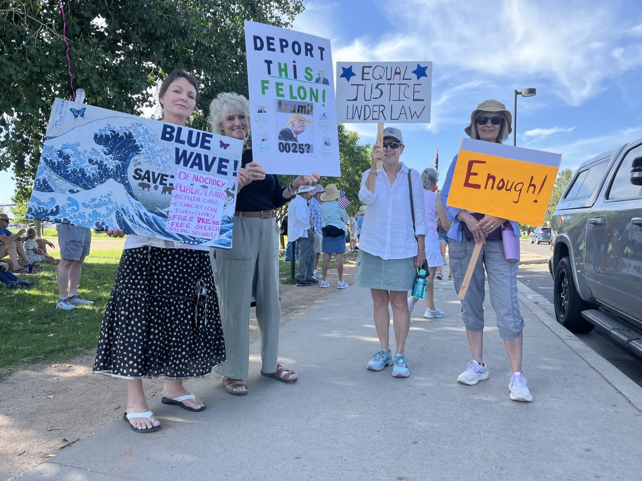 ‘No Kings’ protest in Grand Junction draws thousands ‘No Kings’ protest in Grand Junction draws thousands
