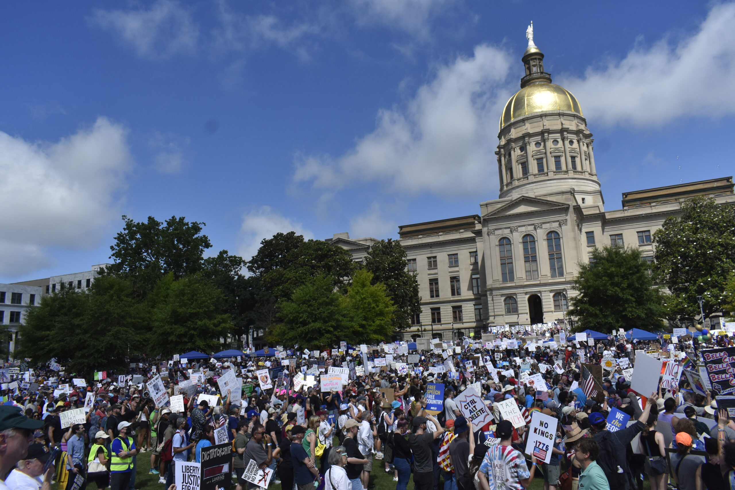 Thousands of anti-Trump protestors pack ‘No Kings’ protest outside Georgia’s Capitol Thousands of anti-Trump protestors pack ‘No Kings’ protest outside Georgia’s Capitol