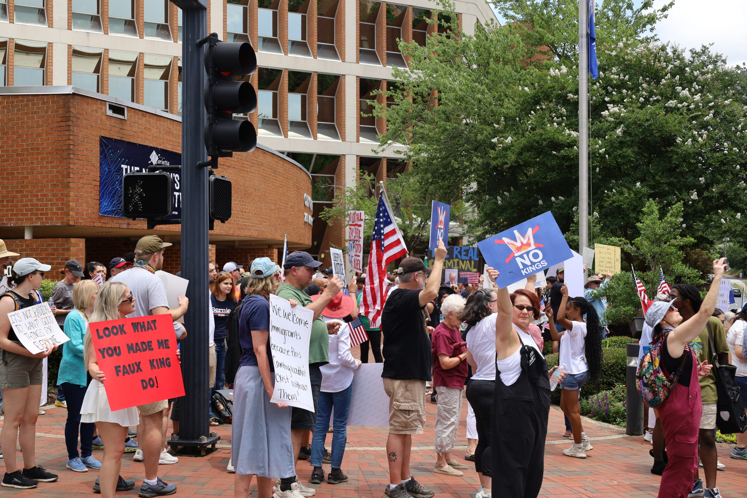 Thousands of anti-Trump protestors pack ‘No Kings’ protest outside Georgia’s Capitol Thousands of anti-Trump protestors pack ‘No Kings’ protest outside Georgia’s Capitol