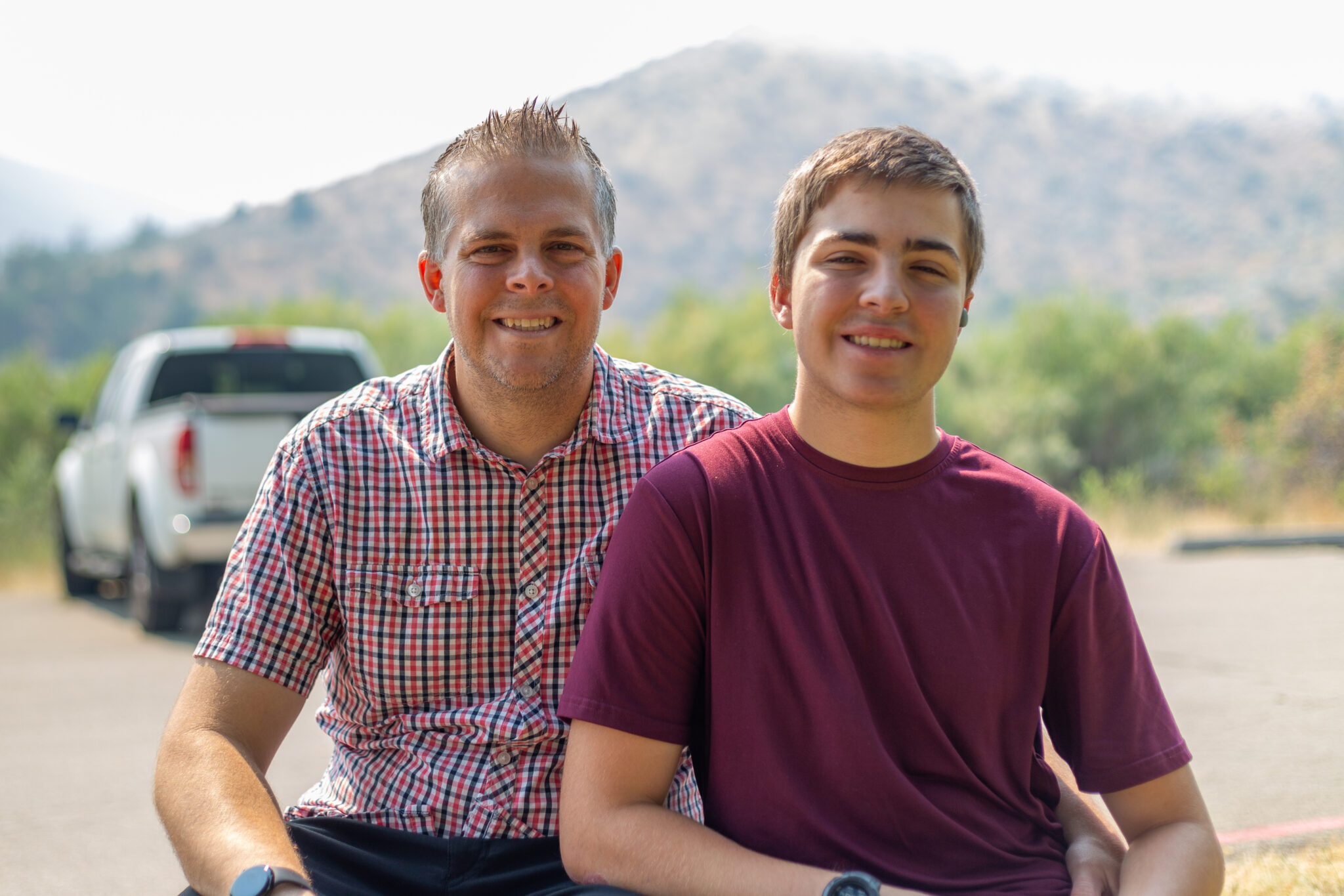 Idaho foster families to get state parks passes, outdoor trainings in public-private program Waypoint Church Pastor Matthew McDonald poses for a photo with his son Isaah Kai McDonald at Lucky Peak State Park.