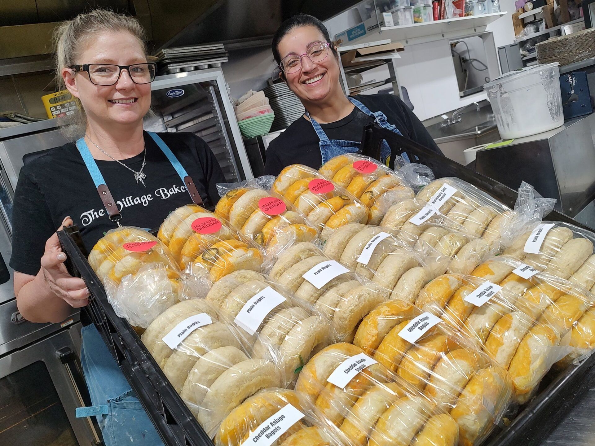 One North Idaho bakery defies earthly odds for the good of others Village Bakery owner Dana Bellefeuille and her longstanding, “right-hand” employee Abigail Foster