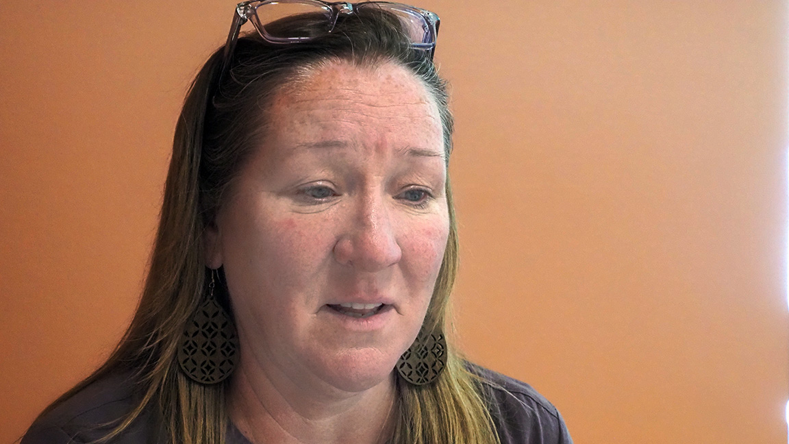 In southeast Kansas, housing is treated as health care, and people are getting off the streets Housing and health go hand in hand, according to Becky Gray, the executive director of Building Health, a subsidiary of the Community Health Center of Southeast Kansas that seeks to address homelessness with compassion and collaborative solutions. (Anna Kaminski/Kansas Reflector)