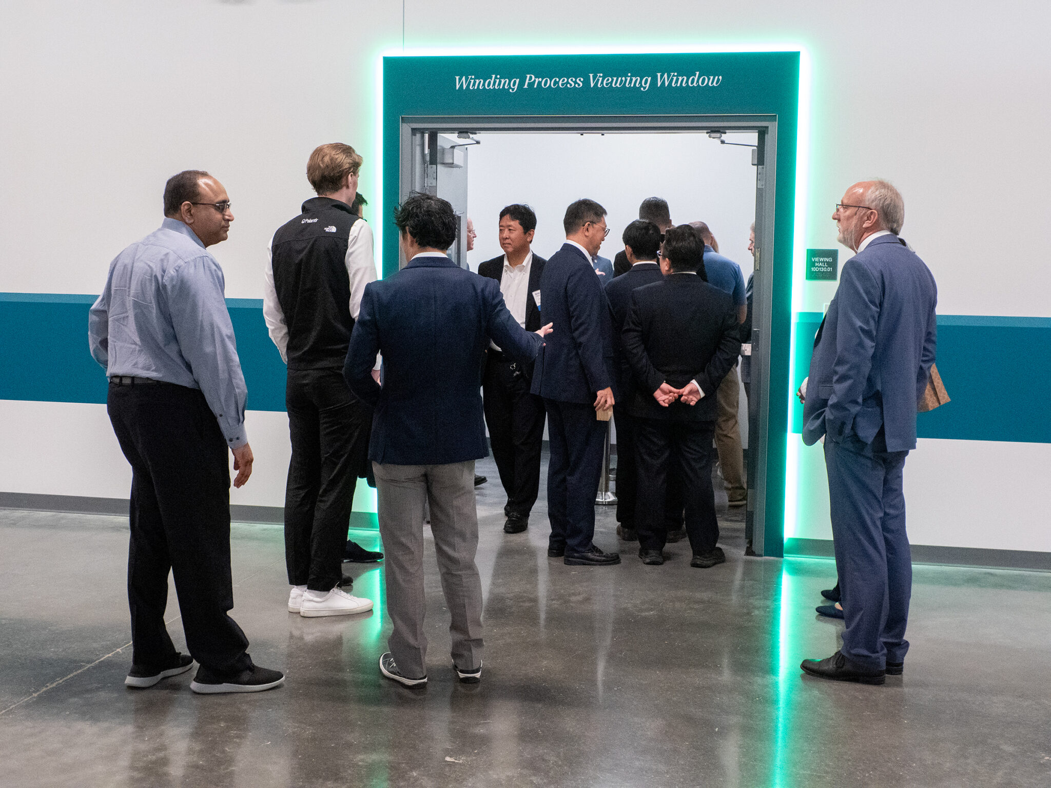 Panasonic’s vision for massive Kansas battery plant becomes reality with grand opening Visitors to Panasonic's De Soto plant were able to see how the process of building electric car batteries works through multiple viewing stations of the plant floor.