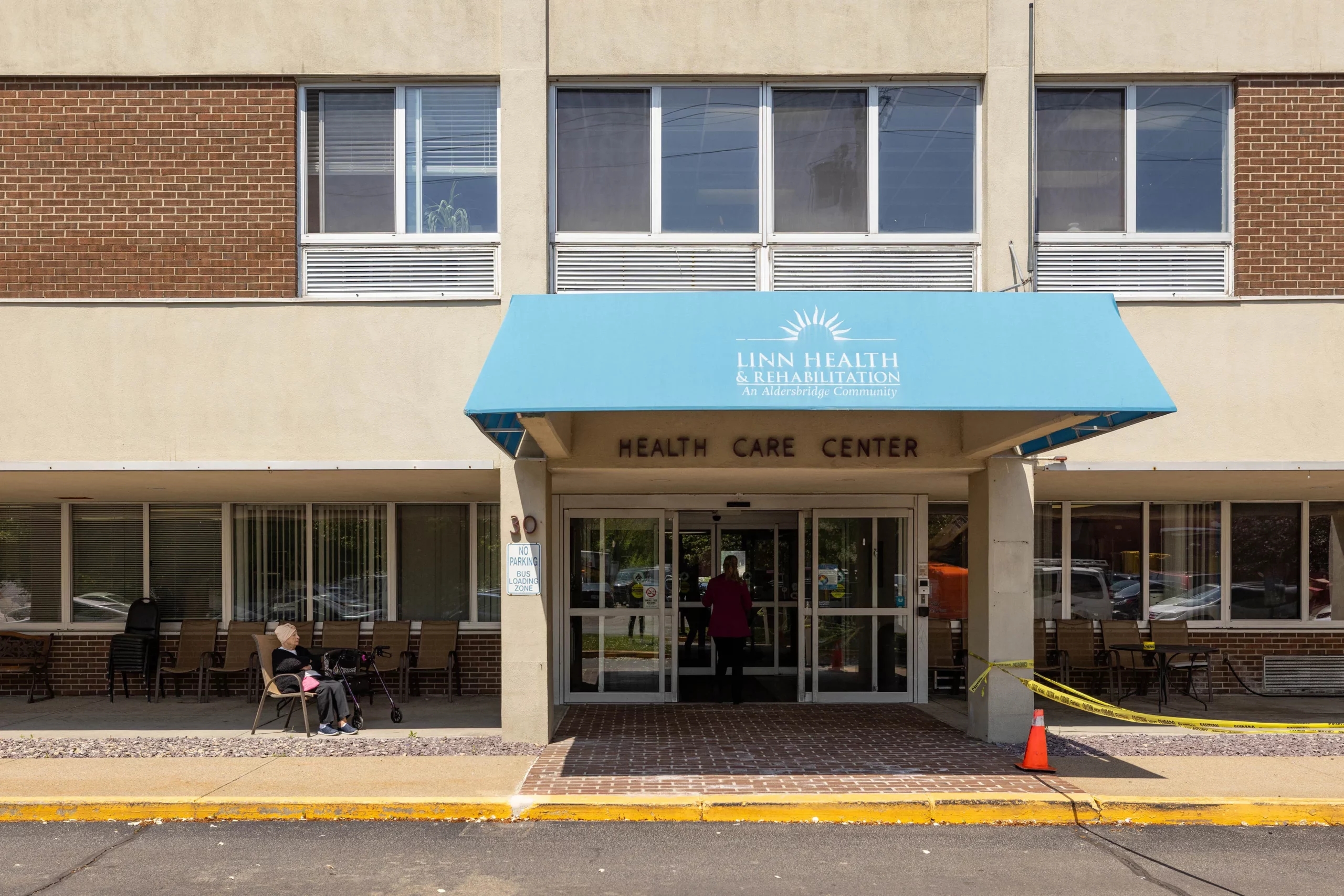 Residents suffer when nursing homes ignore or waive staffing rules The exterior of Linn Health & Rehabilitation,a nursing home in East Providence, Rhode Island.