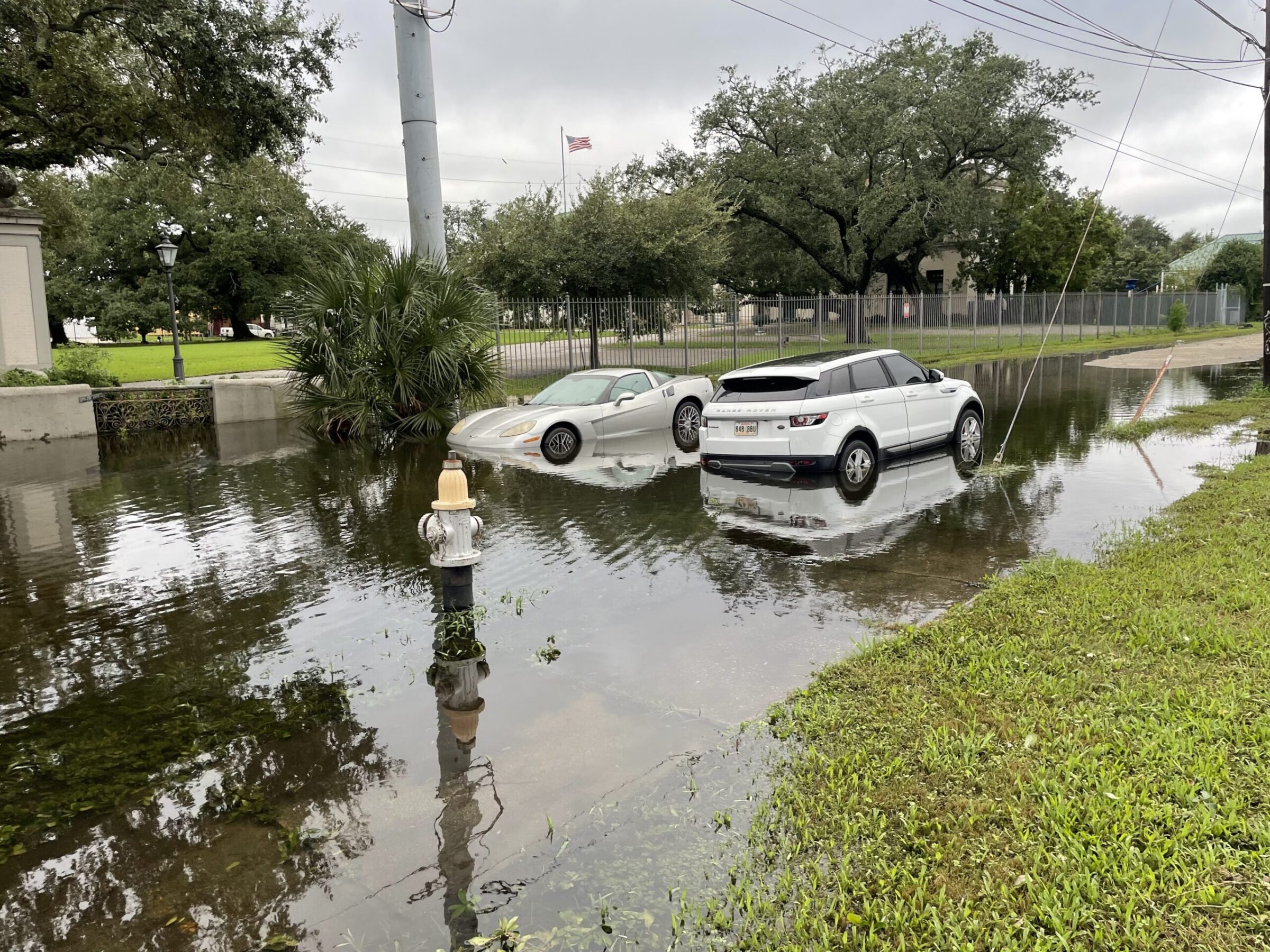 Louisiana disaster relief officials respond to Trump’s desire to eliminate FEMA Cars submerged in floodwater in New Orleans, Louisiana on Thursday, Sept. 12, 2024 after Hurricane Francine swept through southeastern Louisiana and caused widespread damage, power outages and flooding.