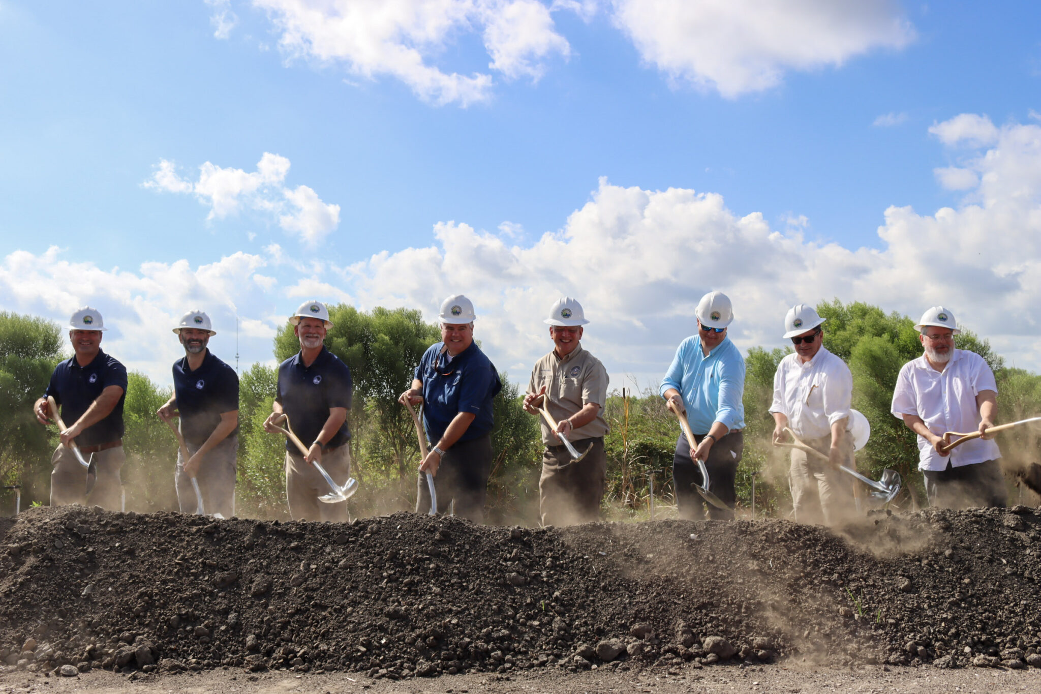 Louisiana could be out billions of dollars if controversial coastal restoration stalls Louisiana leaders take part in a ceremonial groundbreaking for the Mid-Barataria Sediment Diversion project