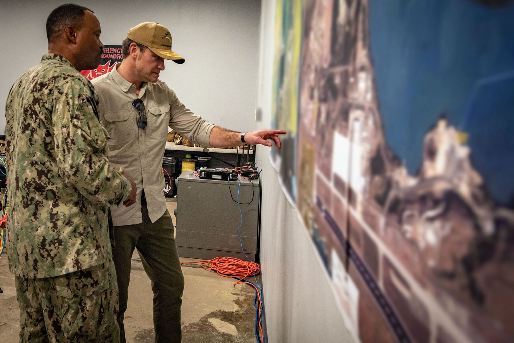 Tlaib, Thanedar call for permanent closure of Guantanamo, halting use for immigrant detention Defense Secretary Pete Hegseth receives a briefing from Navy Adm. Alvin Hosley at Naval Station Guantanamo Bay, Cuba on Feb. 25. 2025.(Photo by Army Staff Sgt. ShaTyra Cox)