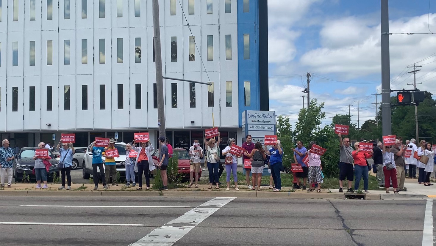 ‘Hands Off Medicaid’ rally held in Lansing as U.S. Senate prepares to vote on GOP budget bill ‘Hands Off Medicaid’ rally held in Lansing as U.S. Senate prepares to vote on GOP budget bill