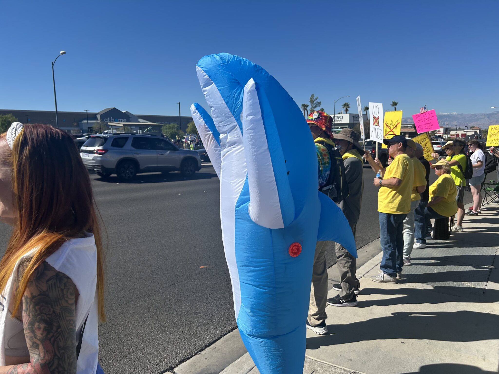 ‘There’s so much.’ Nevadans exercise First Amendment rights at multiple ...