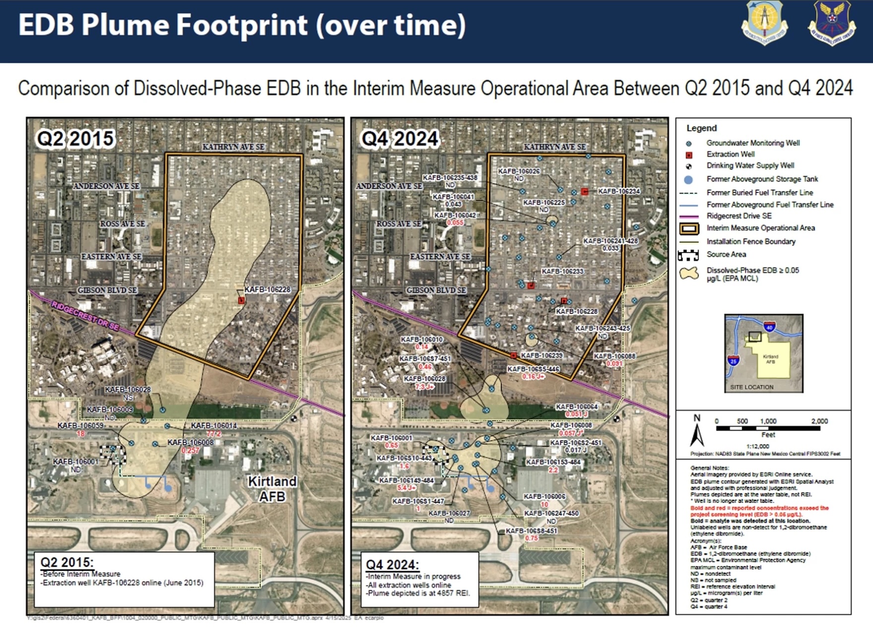 Kirtland AFB fuel plume cleanup moving into the next stage Kirtland AFB fuel plume cleanup moving into the next stage